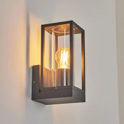 hofstein Applique murale d'extérieur Oiba Anthracite, 1 lumière