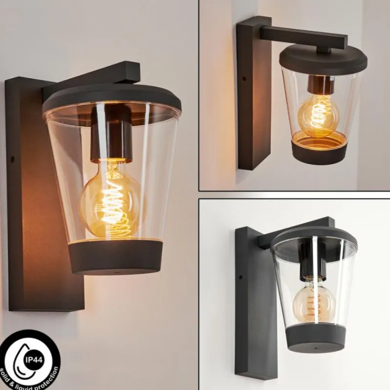 hofstein Applique murale d'extérieur Eloida Anthracite, 1 lumière