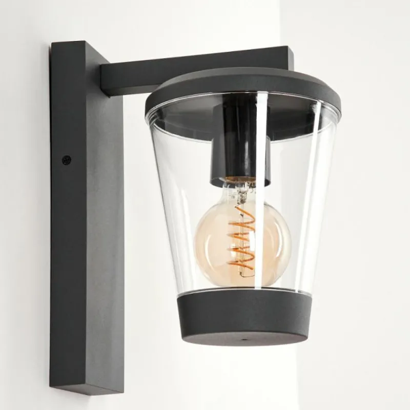 hofstein Applique murale d'extérieur Eloida Anthracite, 1 lumière