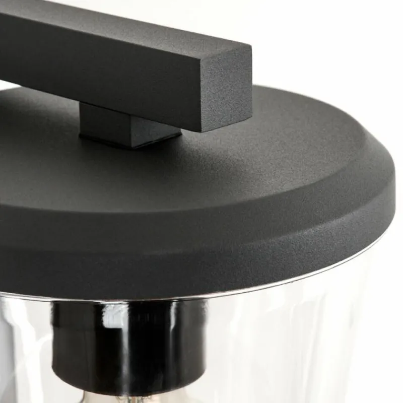 hofstein Applique murale d'extérieur Eloida Anthracite, 1 lumière, Détecteur de mouvement