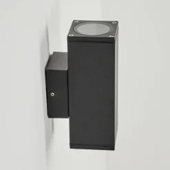 hofstein Applique murale d'extérieur Kastari Anthracite, 2 lumières
