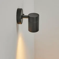 hofstein Applique murale d'extérieur Corneda Noir, 1 lumière