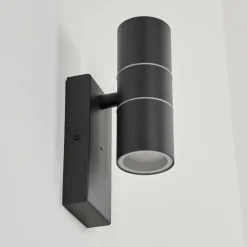 hofstein Applique murale d'extérieur Simola Anthracite, 2 lumières