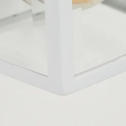 Lampes Vintages & Rétros-hofstein Applique murale d'extérieur Murto Blanc, 1 lumière