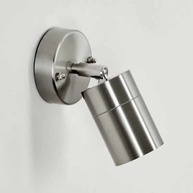 hofstein Applique murale d'extérieur Corneda Acier inoxydable, 1 lumière