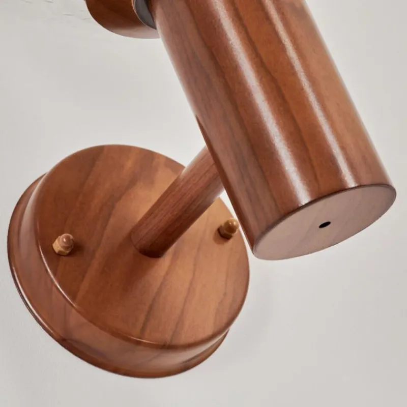 hofstein Applique murale d'extérieur Bubodefo Brun, Couleur bois, 1 lumière