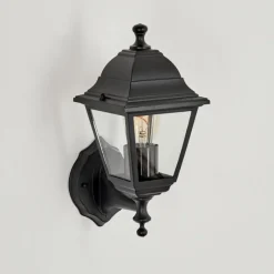 Luminaires Rustiques-hofstein Applique murale d'extérieur Murto Noir, 1 lumière