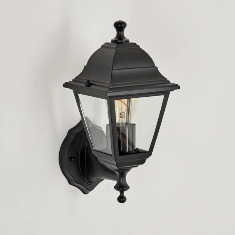 Luminaires Rustiques-hofstein Applique murale d'extérieur Murto Noir, 1 lumière