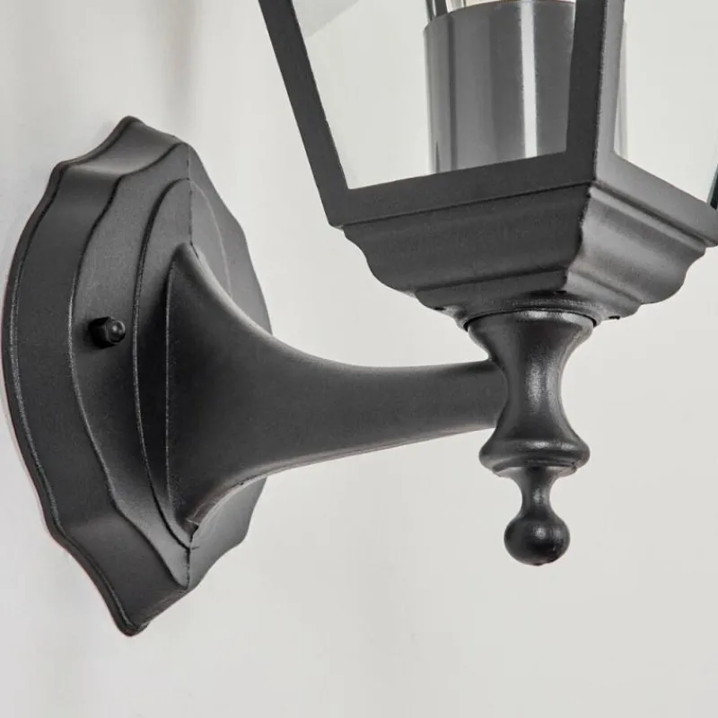 Luminaires Rustiques-hofstein Applique murale d'extérieur Murto Noir, 1 lumière