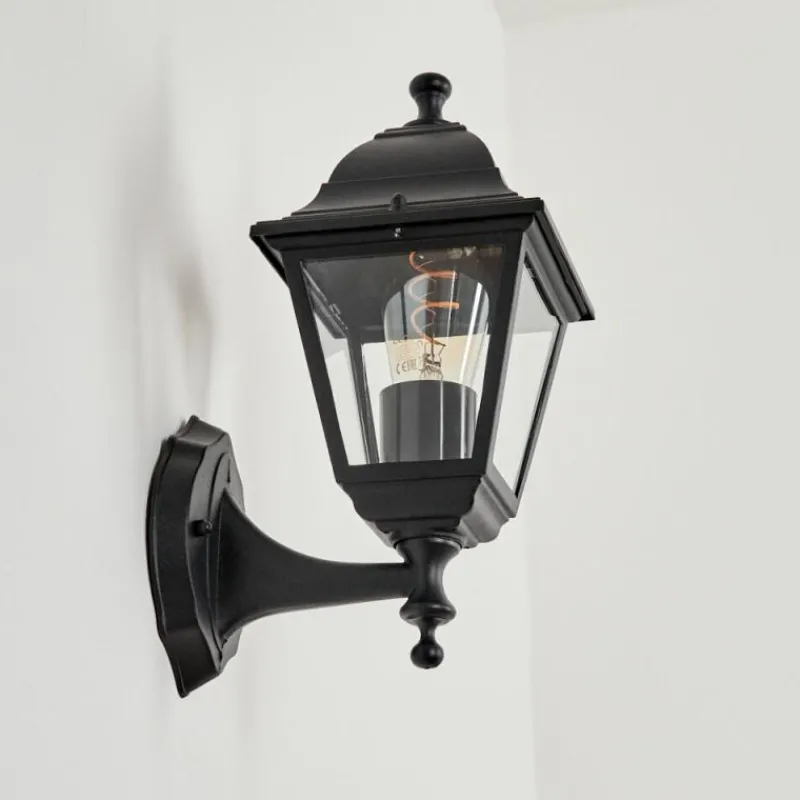 Luminaires Rustiques-hofstein Applique murale d'extérieur Murto Noir, 1 lumière