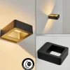 hofstein Applique murale d'extérieur Strandbyn LED Noir, 1 lumière