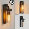 Lampes Vintages & Rétros-hofstein Applique murale d'extérieur Svartgrund Noir, 1 lumière