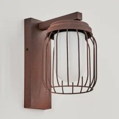 hofstein Applique murale d'extérieur Foothills Rouille, 1 lumière