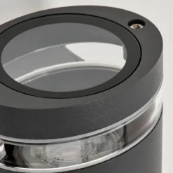 hofstein Applique murale d'extérieur Poupas Anthracite, 2 lumières