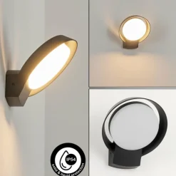 hofstein Applique murale d'extérieur Kelo LED Anthracite, 1 lumière