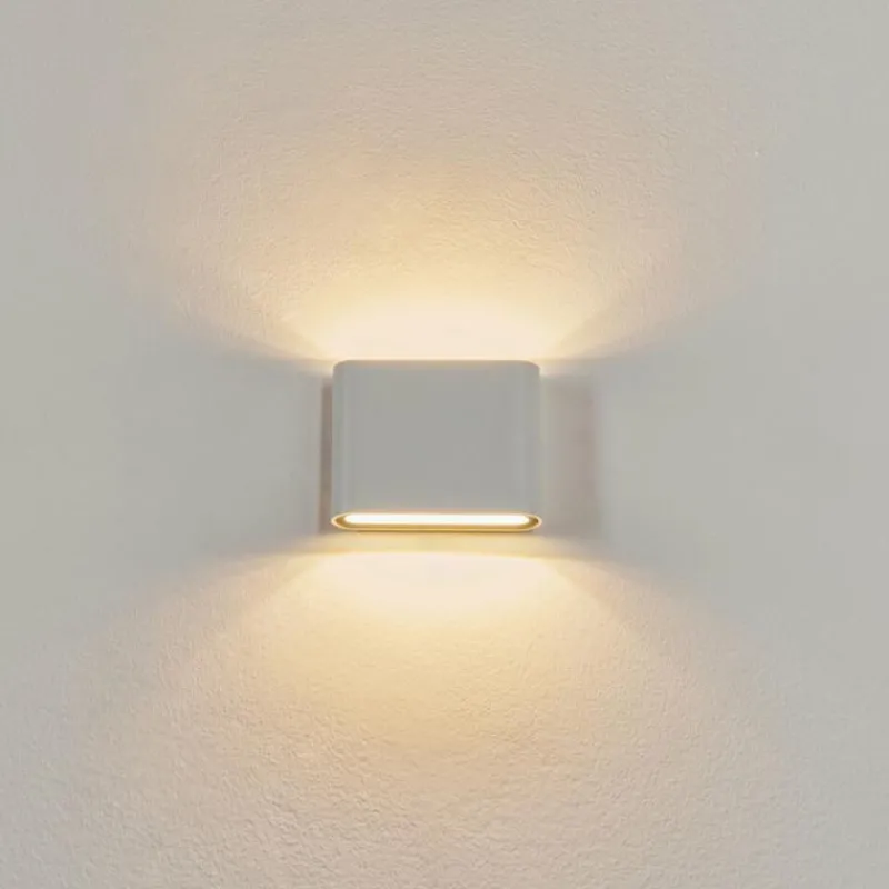 hofstein Applique murale d'extérieur Tammisaari LED Transparent, Blanc, 1 lumière