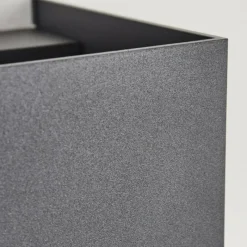 hofstein Applique murale d'extérieur Anobra LED Anthracite, Blanc, 1 lumière