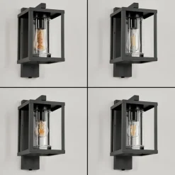 hofstein Applique murale d'extérieur Parkkola Anthracite, 1 lumière