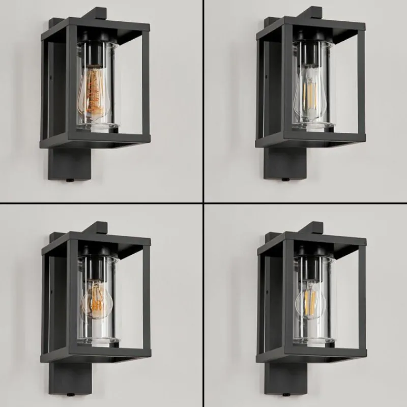 hofstein Applique murale d'extérieur Parkkola Anthracite, 1 lumière