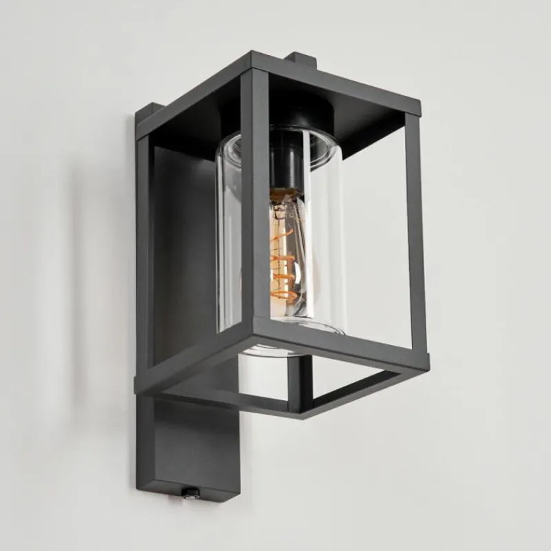 hofstein Applique murale d'extérieur Parkkola Anthracite, 1 lumière