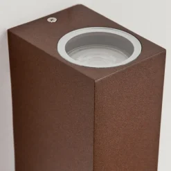 hofstein Applique murale d'extérieur Kingstown Rouille, 2 lumières