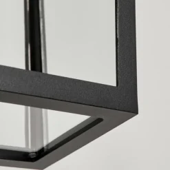 hofstein Applique murale d'extérieur Ruoni Noir, 1 lumière