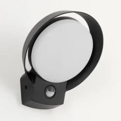 hofstein Applique murale d'extérieur Kelo LED Anthracite, 1 lumière, Détecteur de mouvement