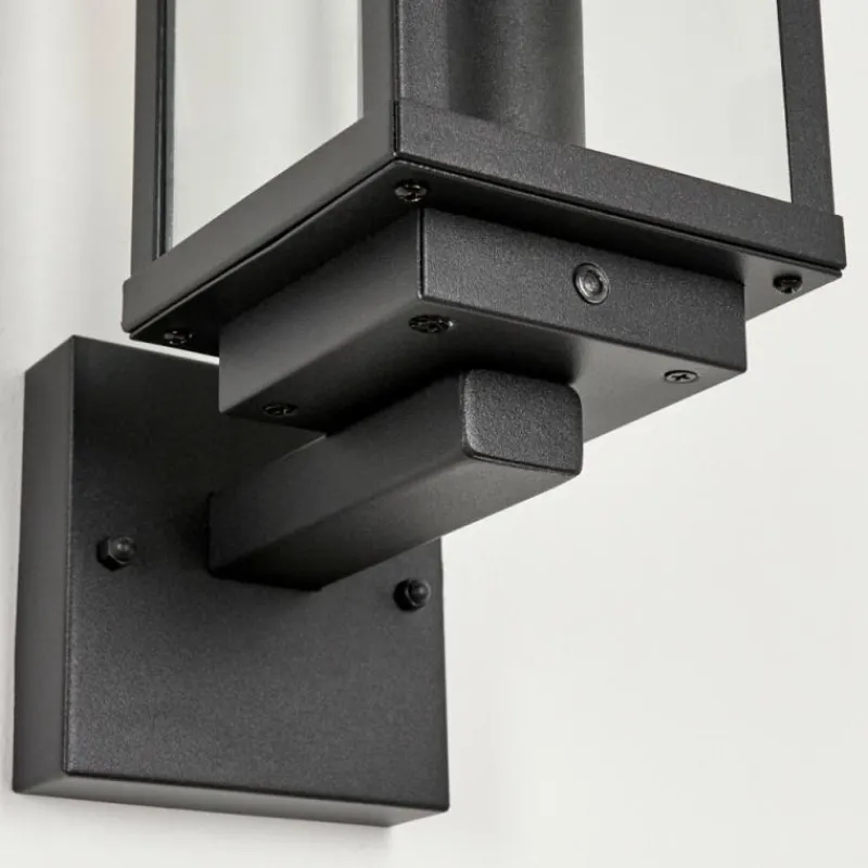 hofstein Applique murale d'extérieur Lapa Noir, 1 lumière