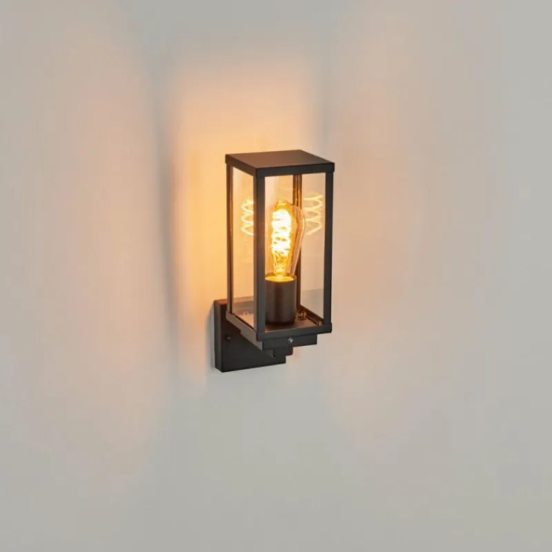 hofstein Applique murale d'extérieur Lapa Noir, 1 lumière