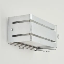 hofstein Applique murale d'extérieur Chavelhas Zingué, 1 lumière