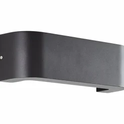 Luminaires Brilliant Applique murale d'extérieur Brilliant Burty LED Noir, 1 lumière