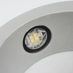 hofstein Applique murale d'extérieur Azervadinha LED Argenté, 1 lumière