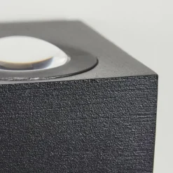 hofstein Applique murale d'extérieur Curvel LED Noir, 2 lumières