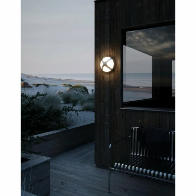 Luminaires Nordlux Applique murale d'extérieur Nordlux CROSS Zingué, 1 lumière