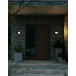 Luminaires Nordlux Applique murale d'extérieur Nordlux OLIVER LED Noir, 1 lumière