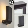 hofstein Applique murale d'extérieur Kirkhall LED Noir, 1 lumière