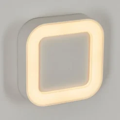 hofstein Applique murale d'extérieur Paleroo LED Blanc, 1 lumière