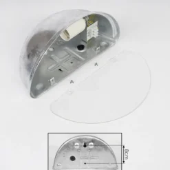 hofstein Applique murale d'extérieur Wundowie Zingué, 1 lumière