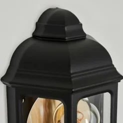 Luminaires Rustiques-hofstein Applique murale d'extérieur Ouse Noir, 1 lumière