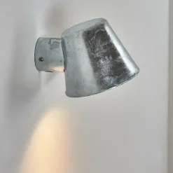 hofstein Applique murale d'extérieur Cook Acier inoxydable, Zingué, 1 lumière