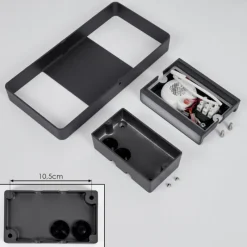 hofstein Applique murale d'extérieur Dundarrah LED Anthracite, 2 lumières