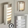 hofstein Applique murale d'extérieur Maleny Acier inoxydable, 1 lumière