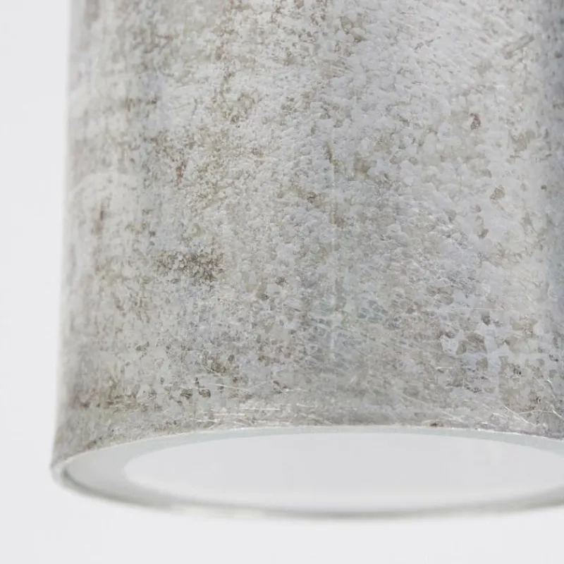 hofstein Applique murale d'extérieur Bessiebelle Zingué, 2 lumières, Détecteur de mouvement