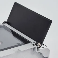 hofstein Applique murale d'extérieur Hoods LED Gris, 2 lumières