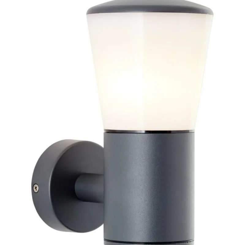 Luminaires Brilliant Applique murale d'extérieur Brilliant Cliffi Anthracite, 1 lumière