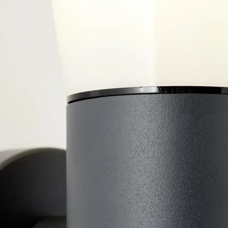 Luminaires Brilliant Applique murale d'extérieur Brilliant Cliffi Anthracite, 1 lumière