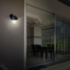 Luminaires Brilliant Applique murale d'extérieur Brilliant Stokesley Noir, 1 lumière