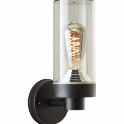 Luminaires Brilliant Applique murale d'extérieur Brilliant Masham Noir, 1 lumière