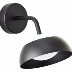 Luminaires Brilliant Applique murale d'extérieur Brilliant Matfen LED Noir, 1 lumière
