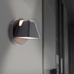 Luminaires Brilliant Applique murale d'extérieur Brilliant Scorton LED Noir, 2 lumières